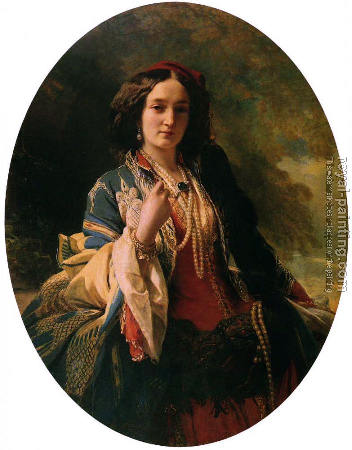 Franz Xavier Winterhalter : Katarzyna Branicka Countess Potocka